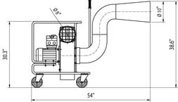 Mobile Exhaust Extractor Structure
